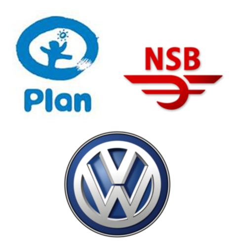 Årets markedsfører:  Plan Norge, NSB, Volkswagen