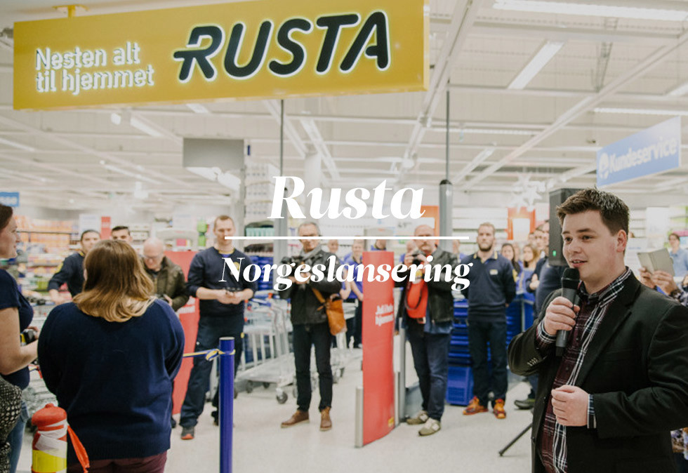 Rusta: Norgeslansering