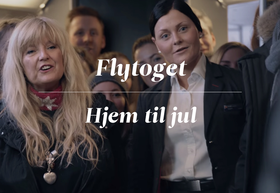 Flytoget: Hjem til jul