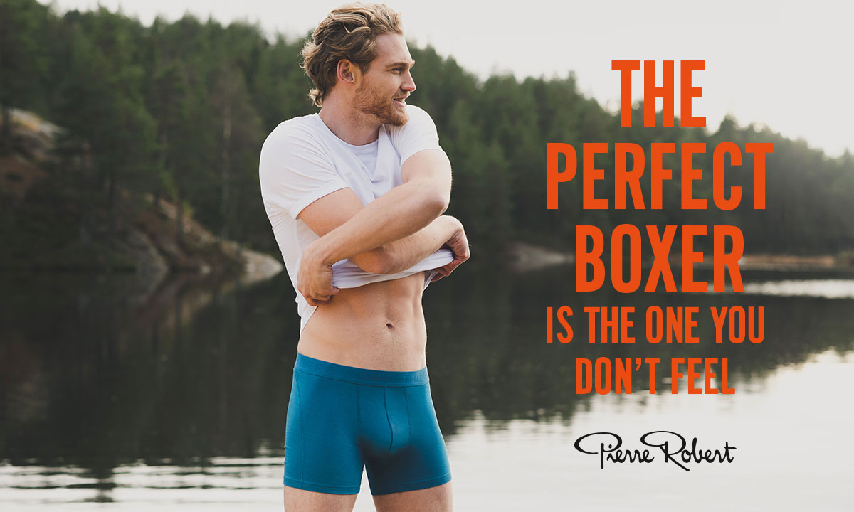 The perfect boxer is the one you don't feel