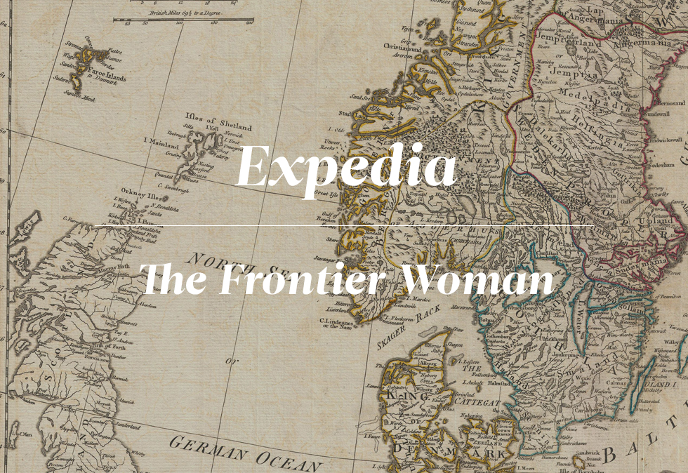 Expedia, the frontier woman