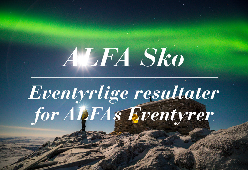 ALFA Sko: Eventyrlige resultater for ALFAs Eventyrer