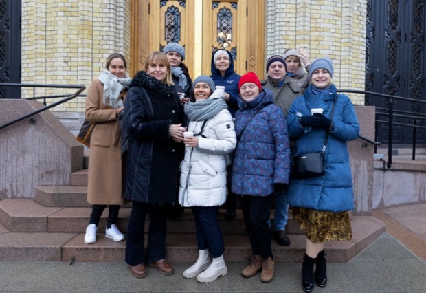 Ukrainske journalister til Norge med heltestatus: - Ikke vær stille om krigen