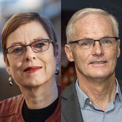 Mari Velsand og Lars Sørgård