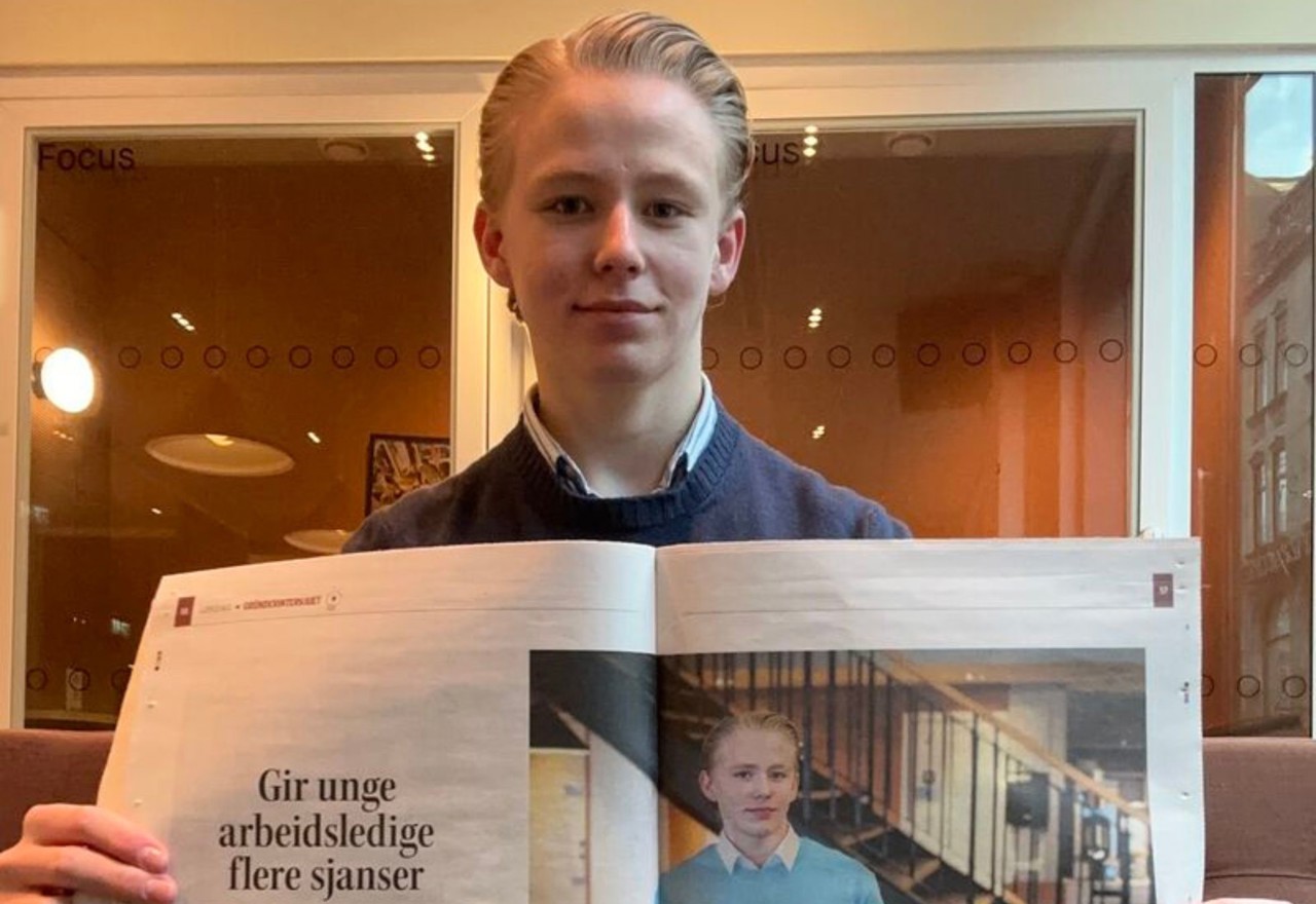 17 år og gründer: - Alderen din er bare et tall